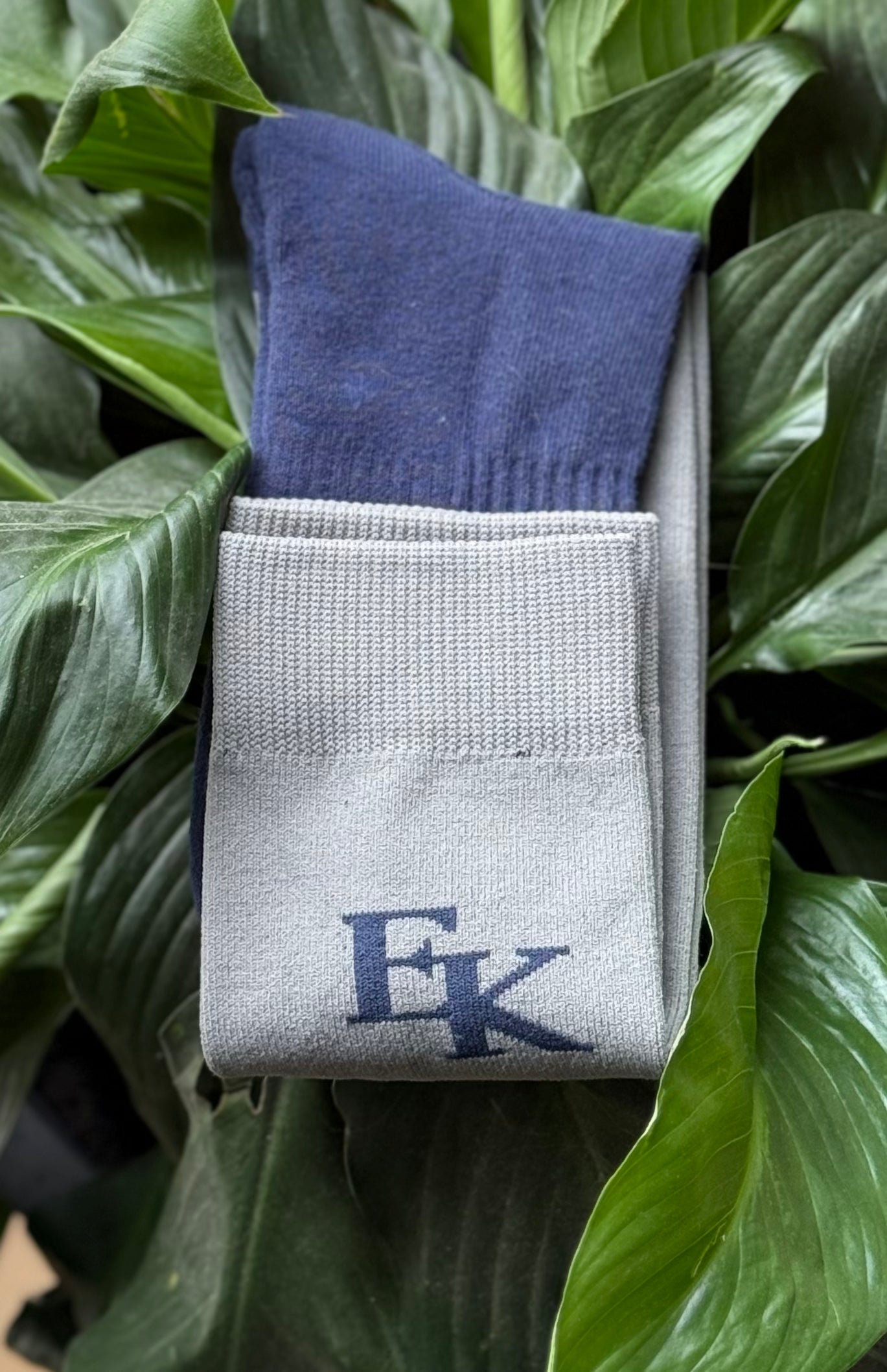 Cotton-blend riding socks