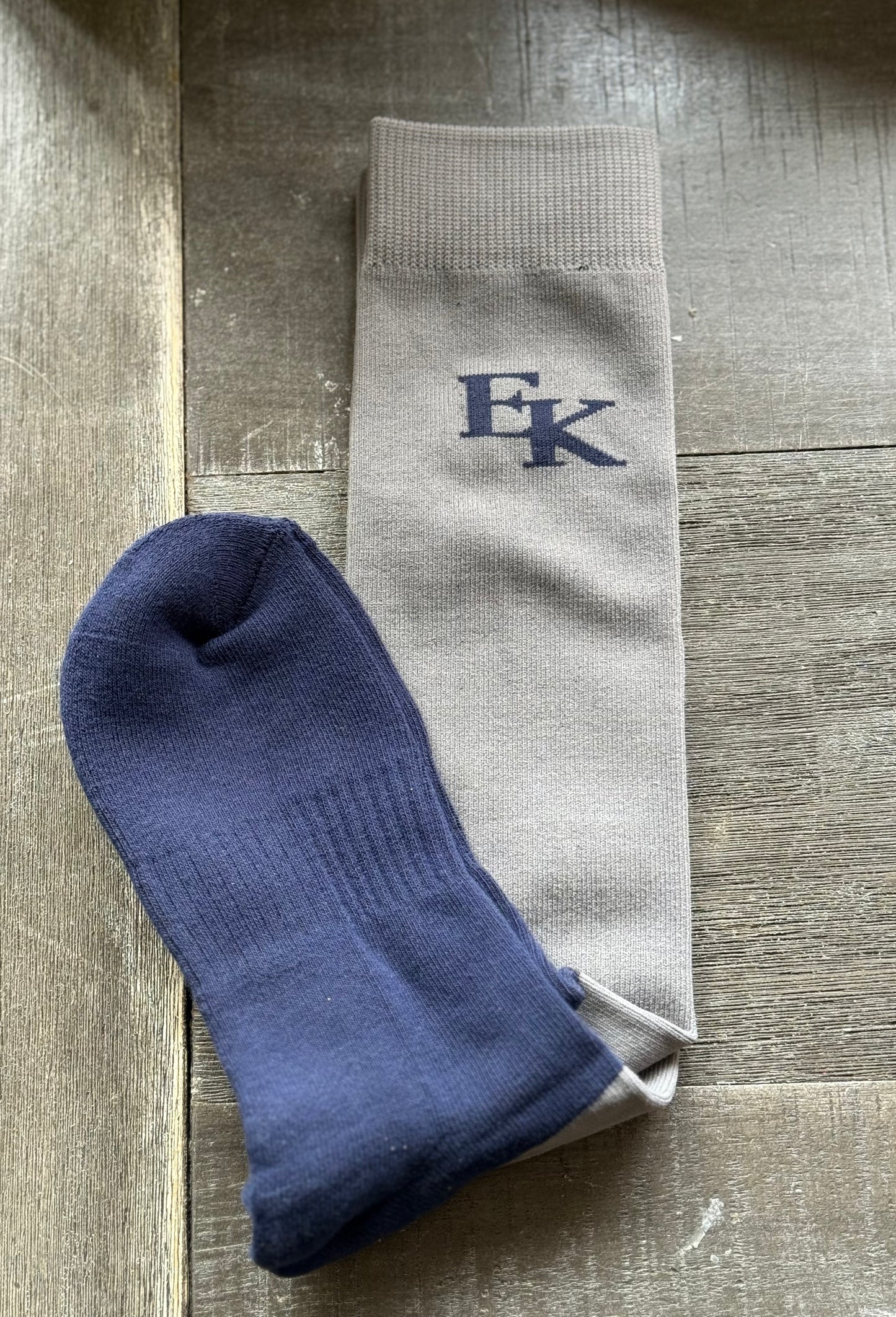 Cotton-blend riding socks